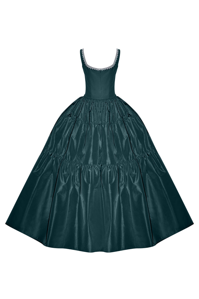 Bliss Dress - Night Emerald - Gigii's