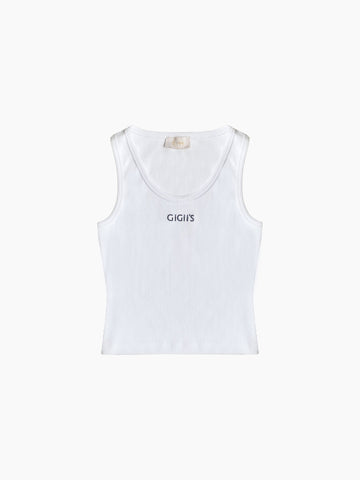 Soho Tank Top - White - Gigii's