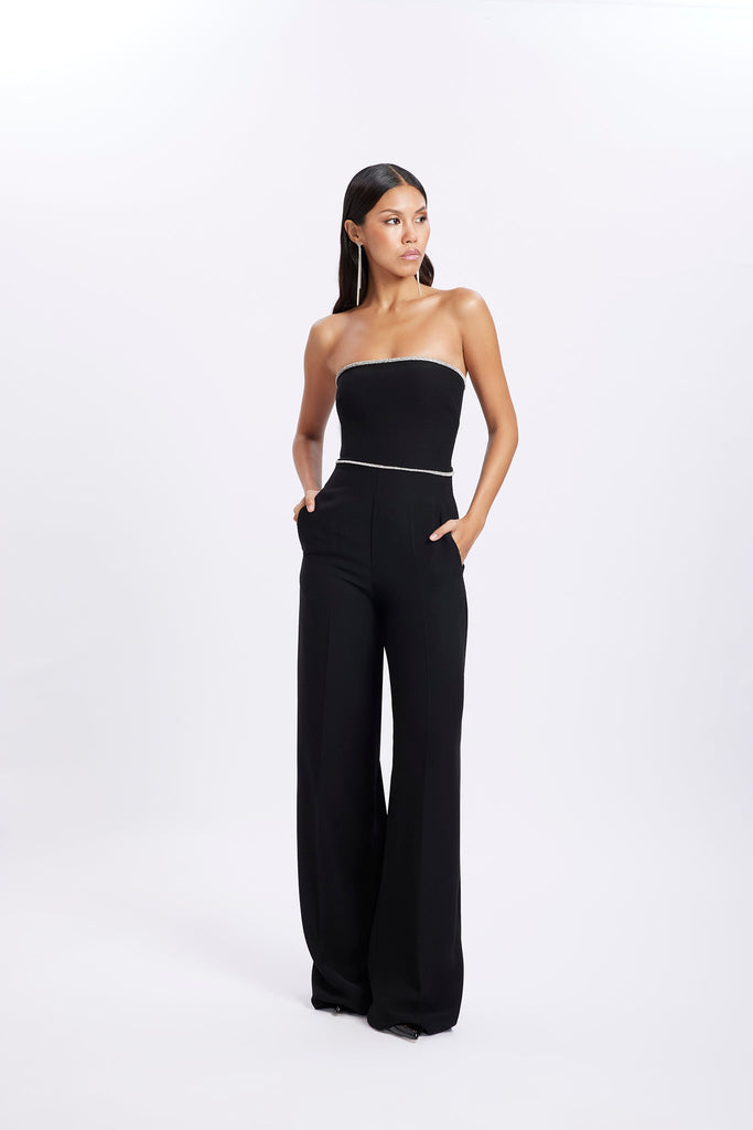 Zelda Jumpsuit - Black - Gigii's