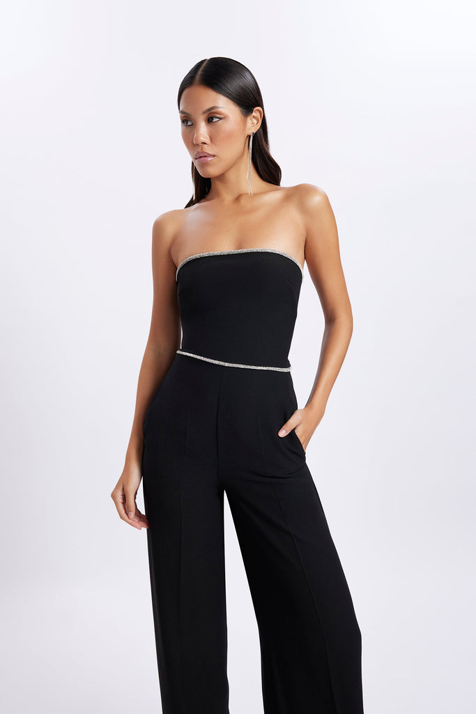 Zelda Jumpsuit - Black - Gigii's